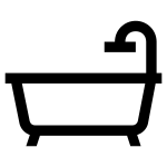 Bath Solid SVG Icon